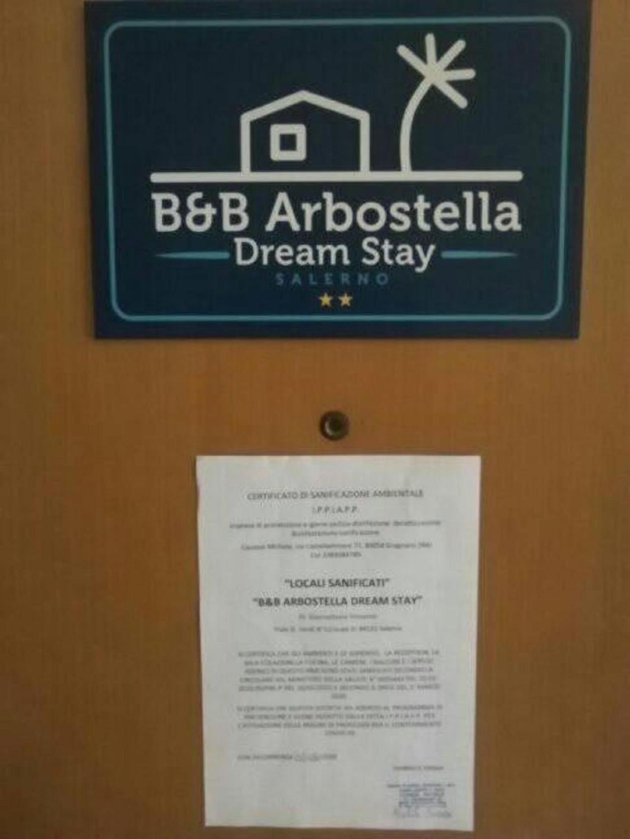 B&B Arbostella Dream Stay Salerno Exterior foto